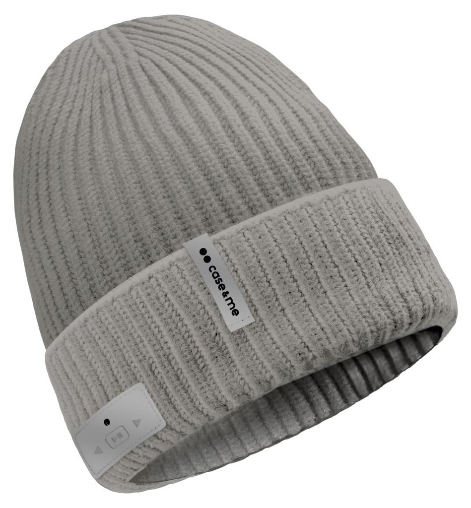 case&me Wintermütze mit integrierten kabellosen Kopfhörern Produktbild 