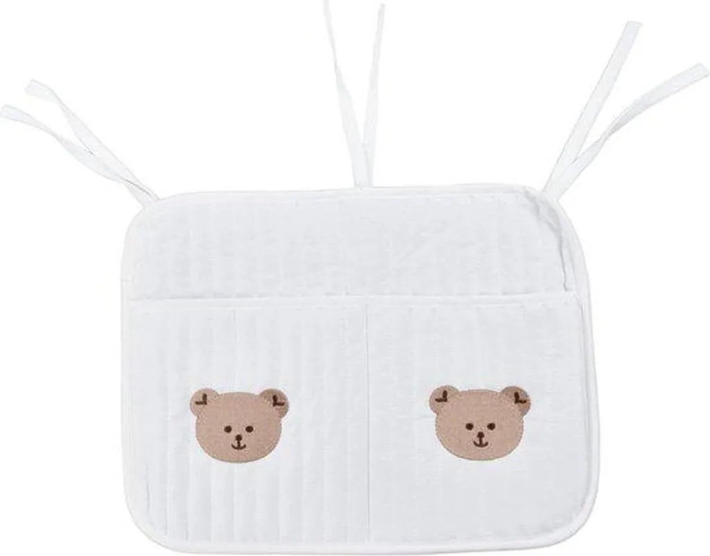 Rangement chambre enfant pour gagner de la place avec bacs de lit bébé