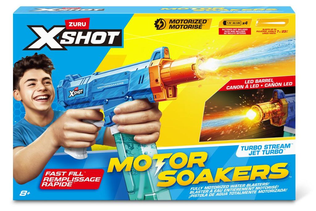 Zuru XSHOT Water FF Motor Soaker-Turbo Stream Immagine del prodotto 