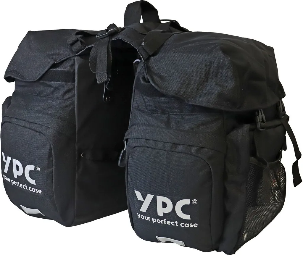 Sacoche de porte-bagages vélo 42L étanche avec poignée de transport