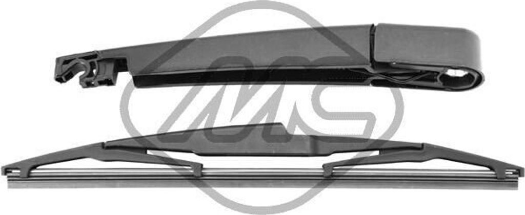 Metalcaucho Heckscheibenwischer + Arm Hinten für KIA Sportage (QL, QLE) 290mm