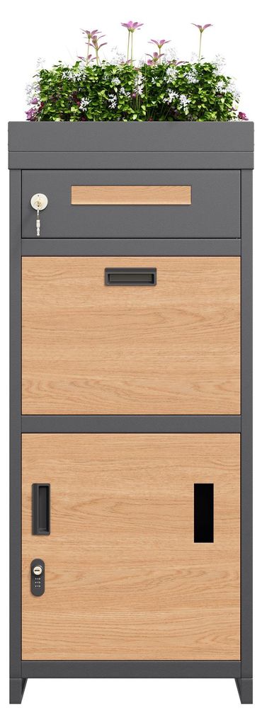 Boîte aux lettres pour colis avec serrure à combinaison, Image du produit 