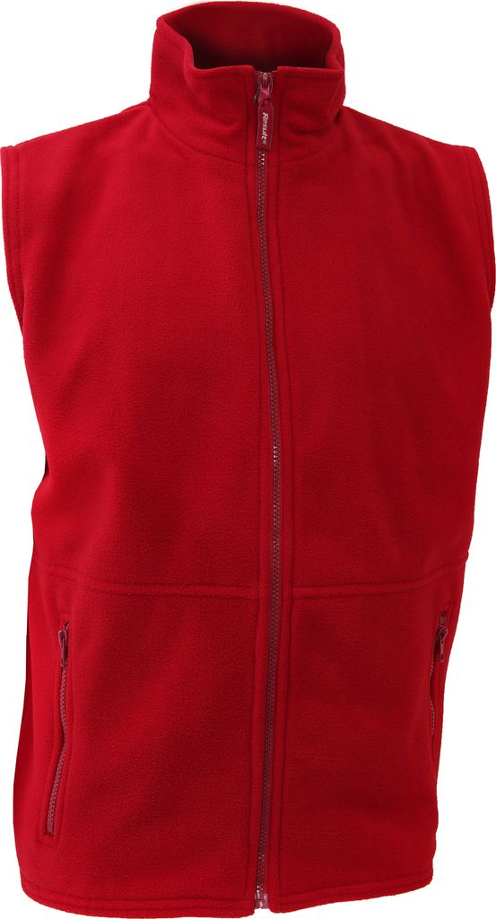 Result Active Herren Fleeceweste BC923 (L) (Rot)