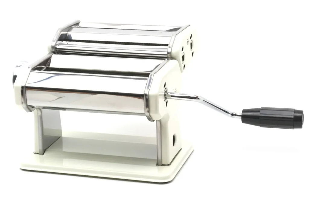 Machine à pâtes en acier PASTA PERFETTA avec rouleaux réglables blanc - 7
