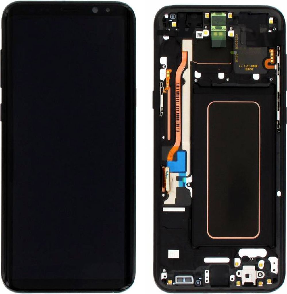 Display LCD Komplettset GH97-20470A Schwarz für Samsung Galaxy S8 Plus G955 G955F