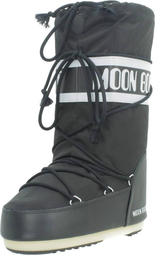 Botas Mujer Modèle Moon Boot Icon Nylon Couleur Noir Image du produit 