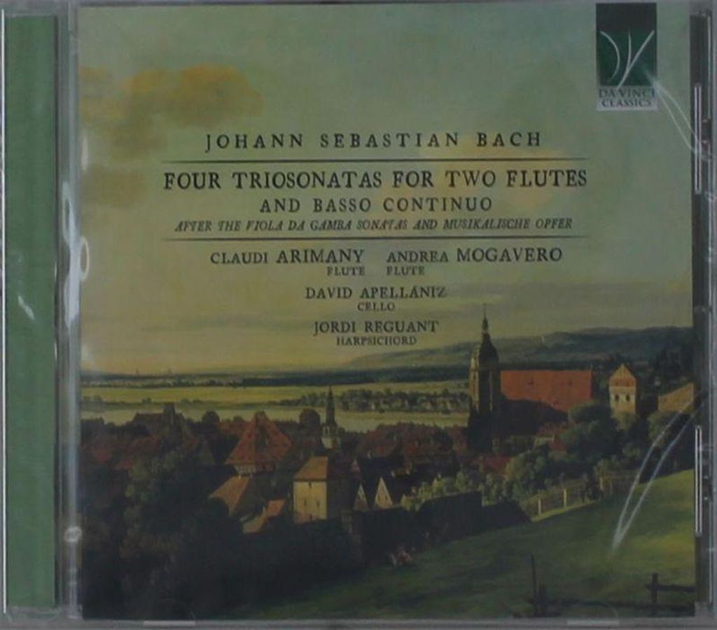 Caludi Arimany/ Mo: Bach: Four Sonatas For Two Flutes And B. - Da Vinci - (CD / B)