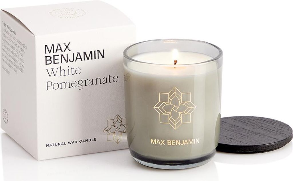 Bílý Granát Přírodní Svíčka Max Benjamin Vůně Granátu Obrázek produktu 