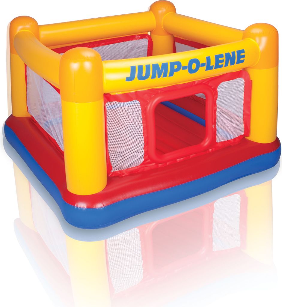 Schloss aufblasbares Trampolin 174 x 174 x 122 cm INTEX 48260