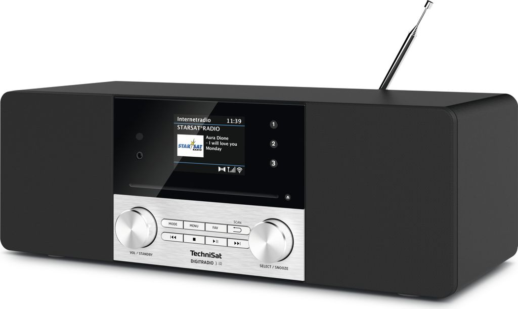 TechniSat DigitRadio 3 IR, Cestovné, Digitálny, DAB, FM, Obrázok produktu 