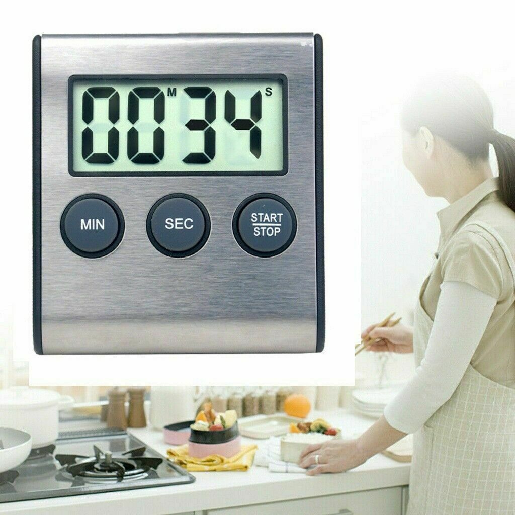 Digitaler 5 in 1 Küchentimer Küchenwecker Backuhr Kurzzeitmesser Timer Kitchen
