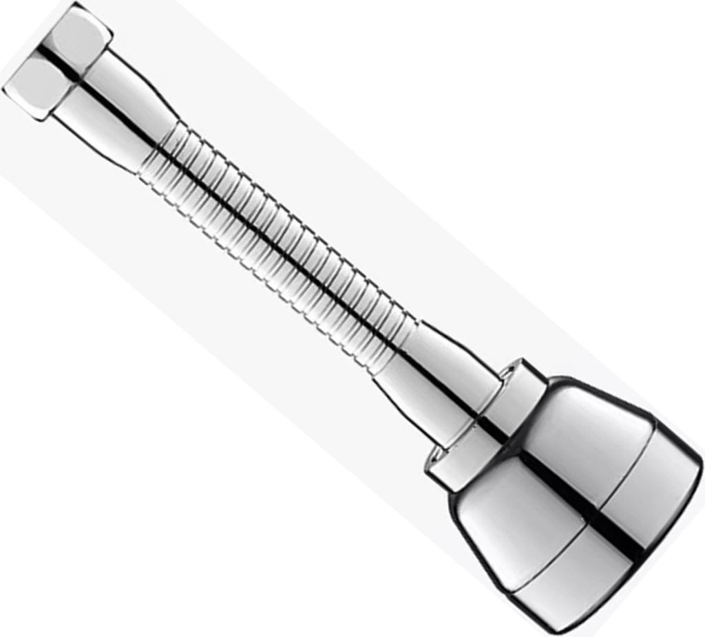 Water Faucet Extender Universal Swivel Booster Extender All Copper Faucet Extension Sprayer for Kitchen Sink