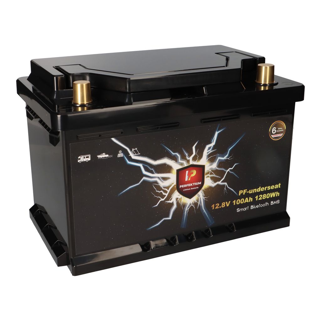 Ultimatron Lithium Batterie LiFePO4 12,8V 280Ah Smart BMS unter dem Sitz mit Bluetooth Heizung - 0% nach §12 Abs. 3 UstG
