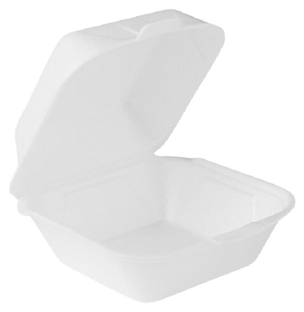 500 Burgerboxen Hamburgerboxen IP6 XPS 150 x 160 x 80 mm Produktbild 