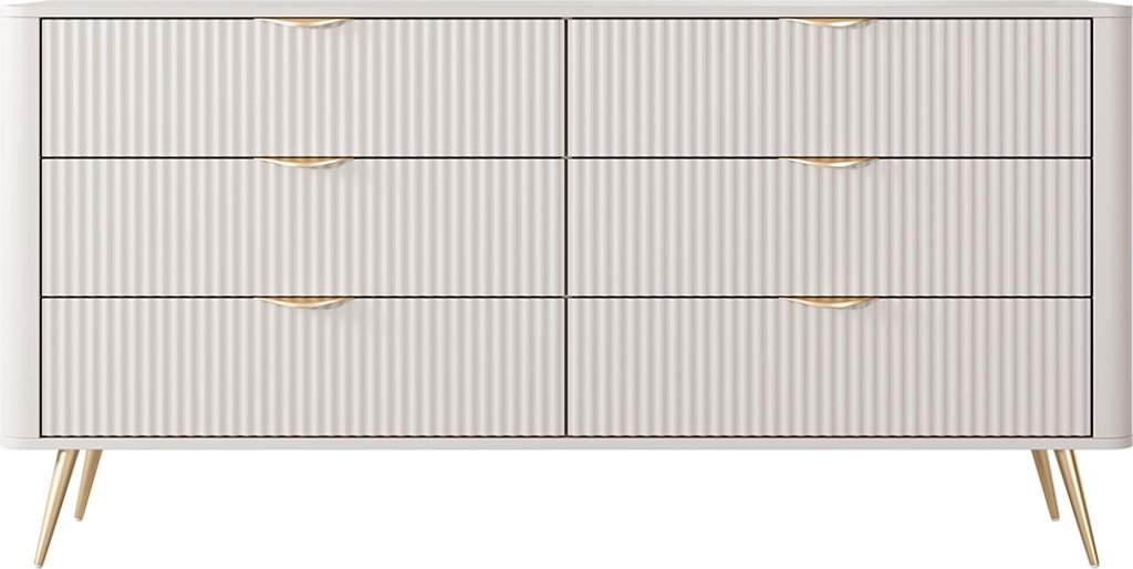 Große Kommode MOODY - beige