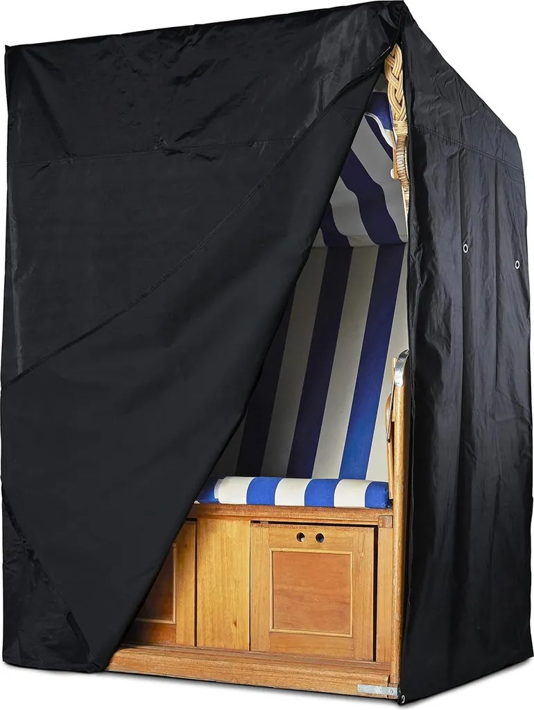 Housse pour chaise de plage pour hivernage extérieur de mobilier de jardin
