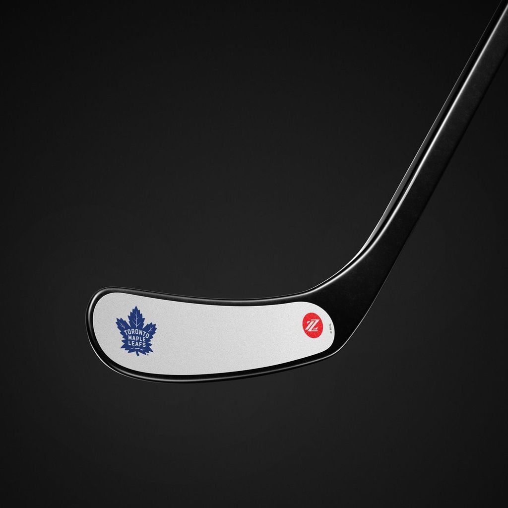 Rezztek Klingenband Doublepack NHL (2 Paare), Senior, weiß, Toronto Maple Leafs