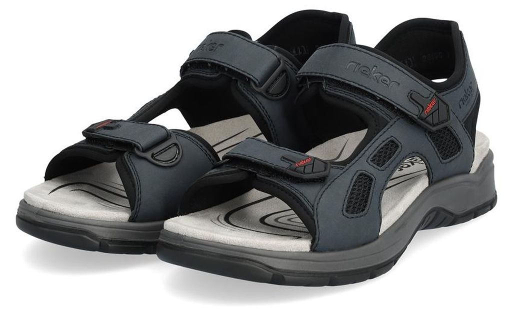 Rieker Herren Trekkingsandalen blau, Herren:43 EU Produktbild 