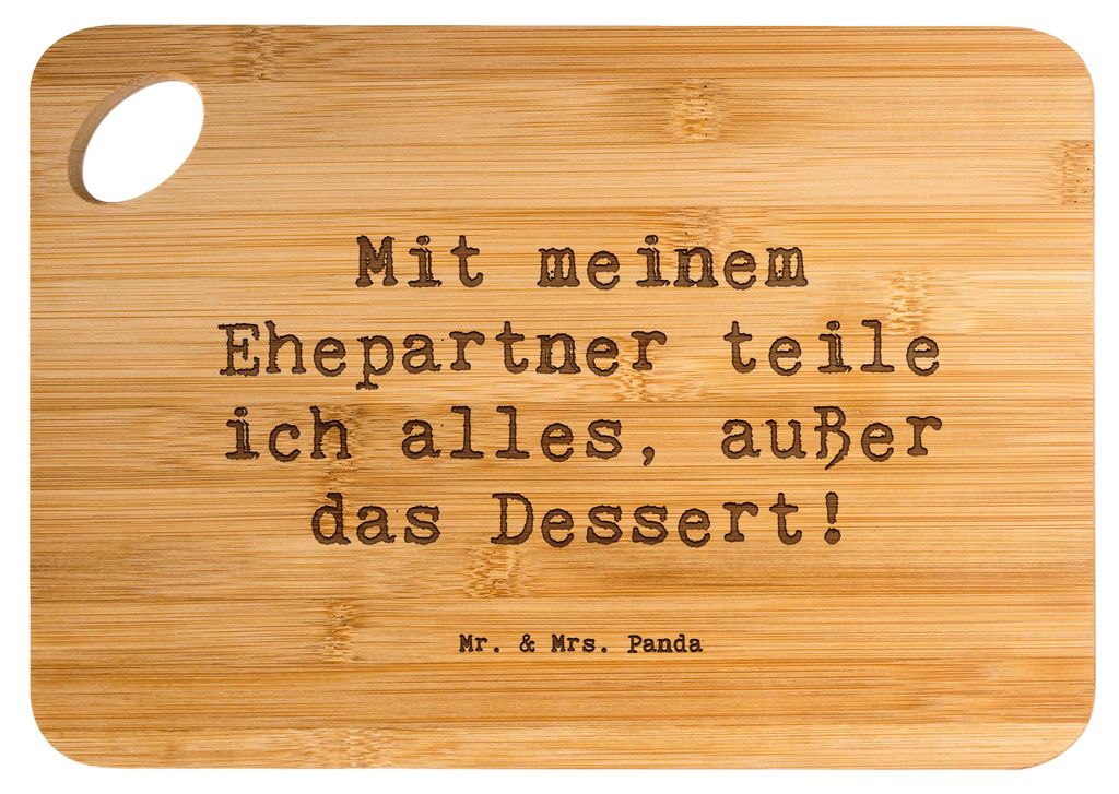 Mr. & Mrs. Panda Holzbrett Spruch Ehepartner Dessert - Transparent - Geschenk, Frühstücksbrett, Teilen, persönliche Erinnerungen, schneidbrett, ...