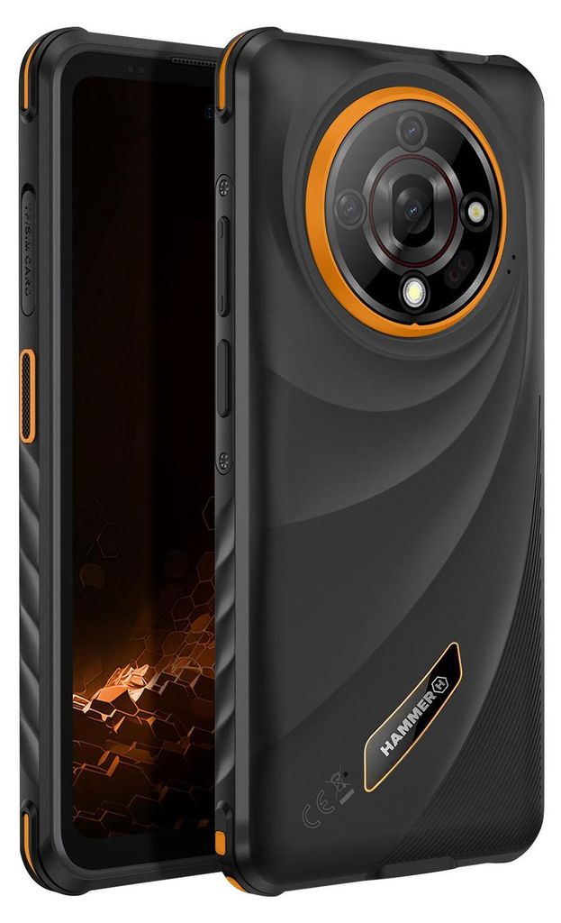 HAMMER IRON 6 5G 6/128 GB orange, 16,7 cm (6.56"), 6 GB, Produktbild 