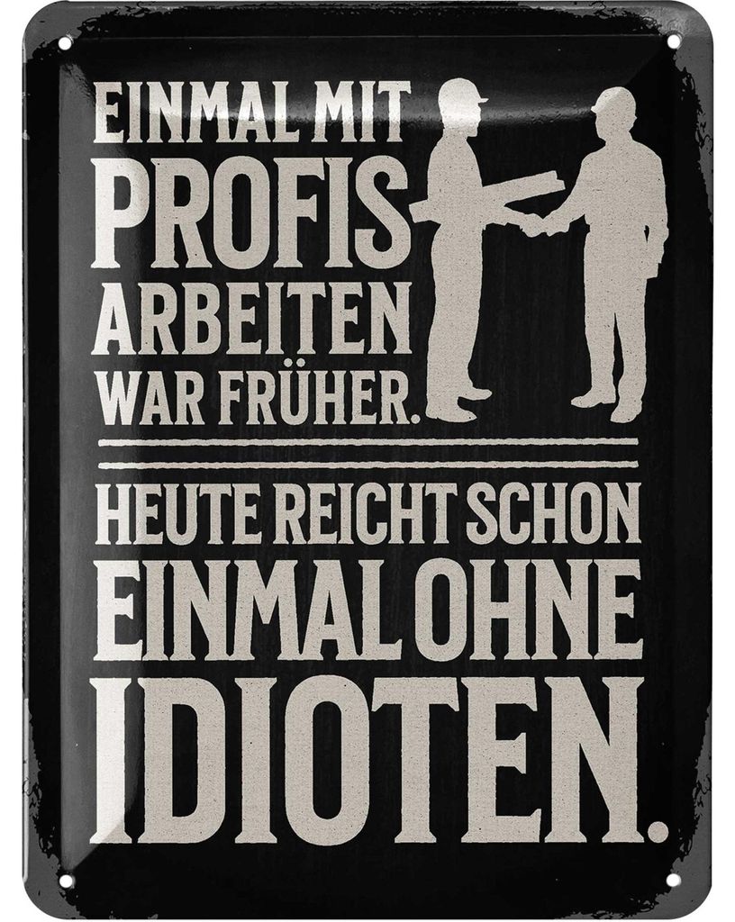 LANOLU Retro Blechschild, vintage Metallschilder mit Produktbild 
