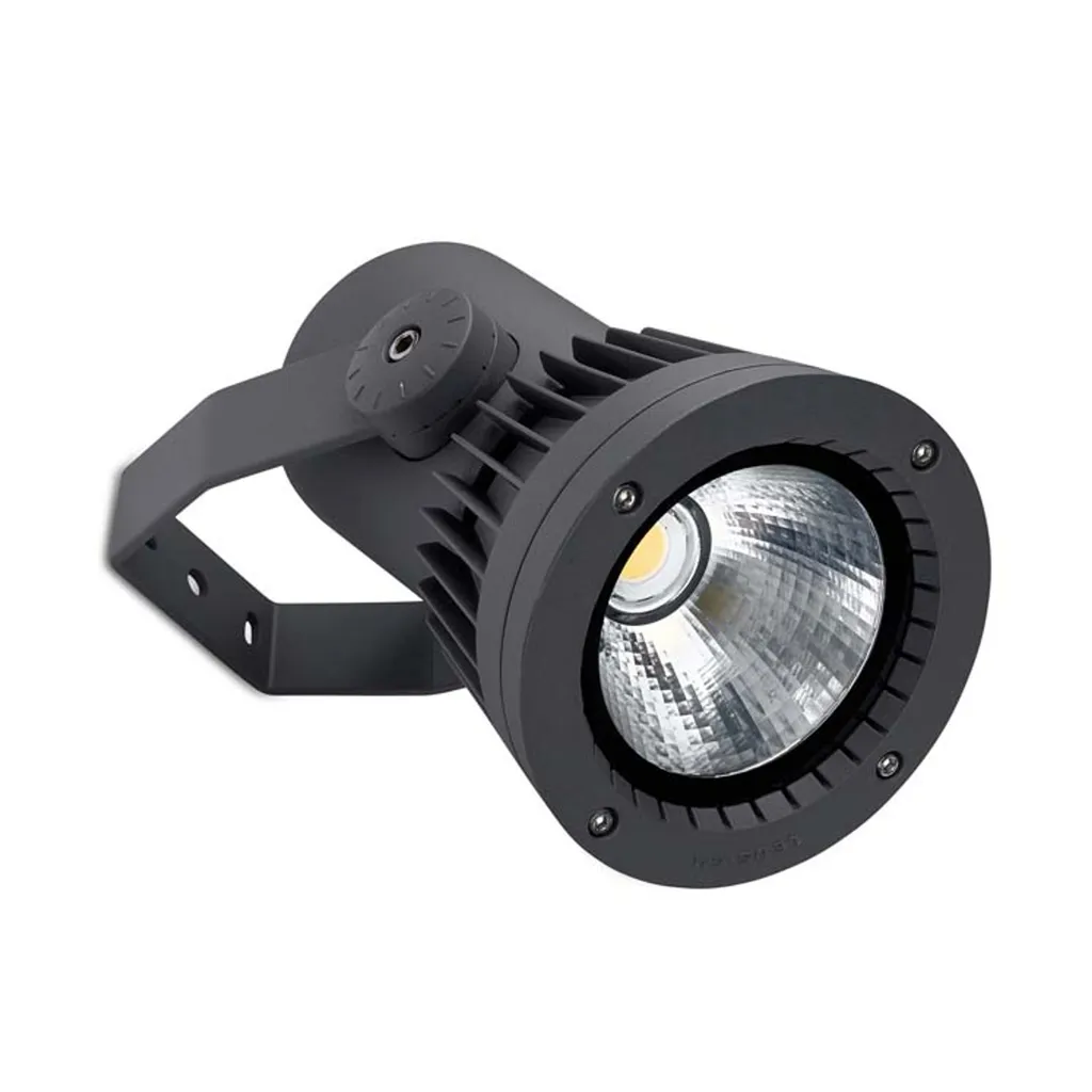 Projecteur LED orientable 11,5W étanche IP65 blanc chaud série Hubble