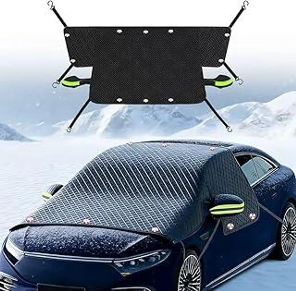Telo Parabrezza Antighiaccio Magnetico Professionale 4 Strati Resistente