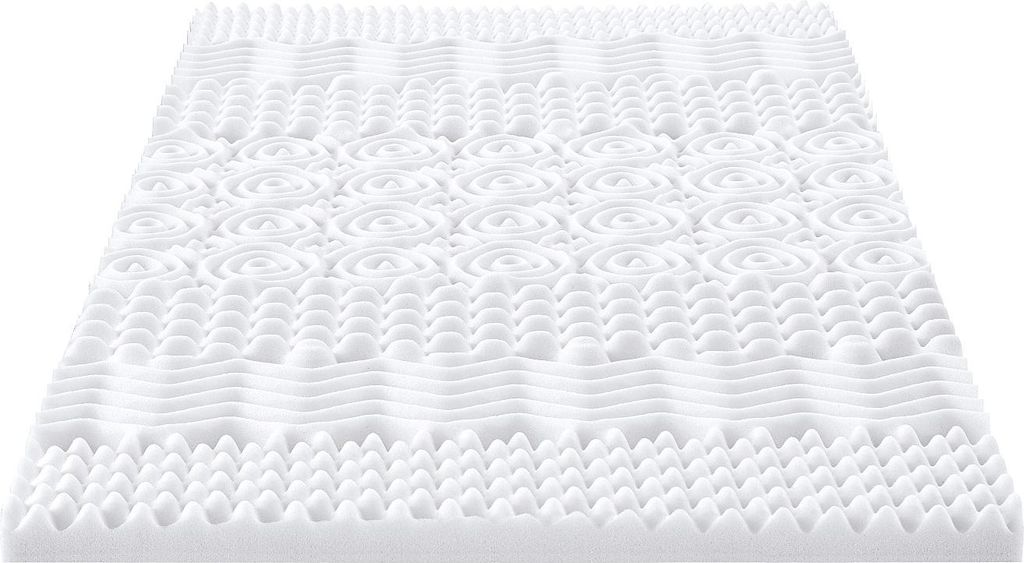 Topper - 160 x 200 cm - Memory Schaum - 7 Zonen - Stärke 5 Produktbild 