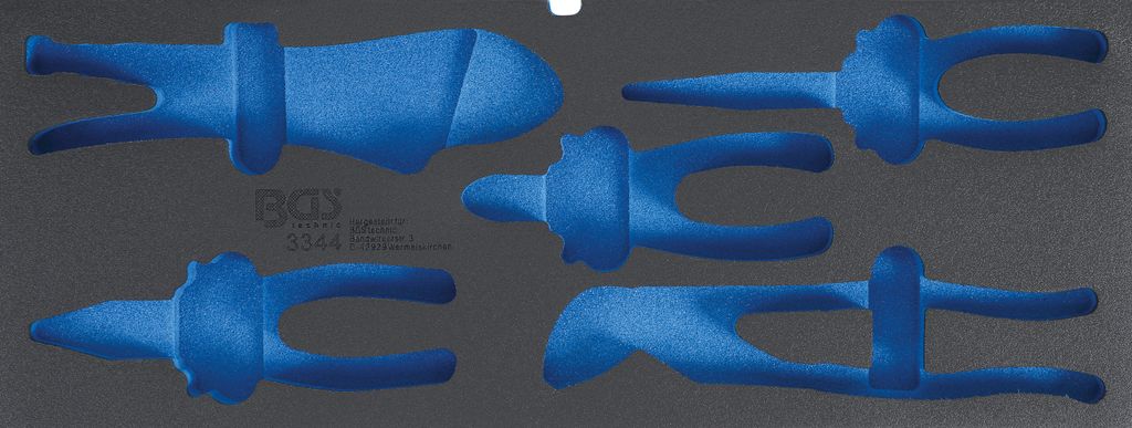 BGS 3344-1 Schaumeinlage für Art. 3312, leer, für Art. 3344