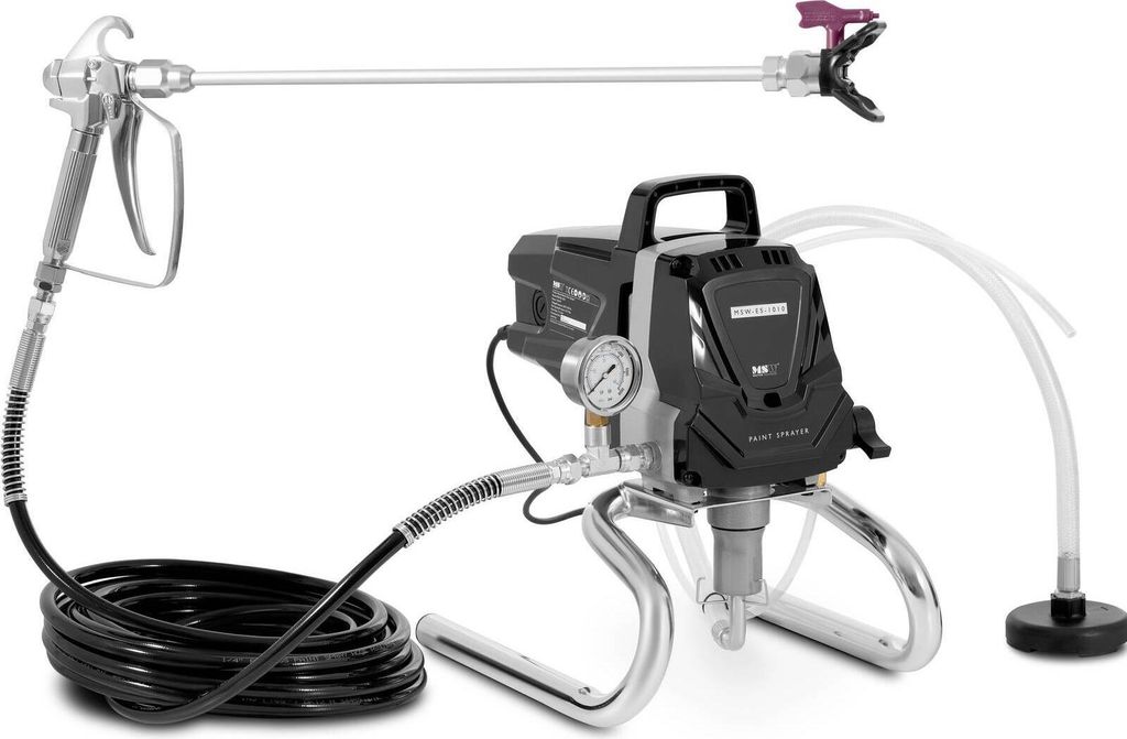 Expondo MSW Farbsprühsystem - 1010 W - Schlauch 10 m
