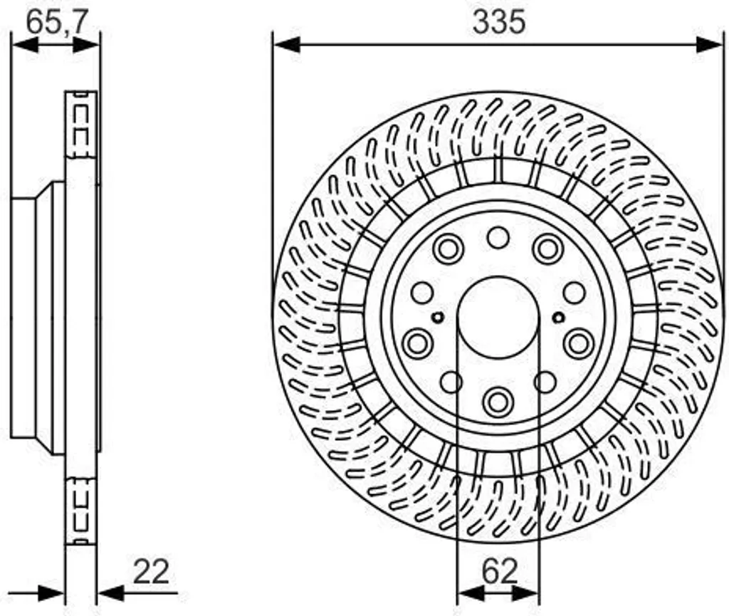 Améliorez le freinage de votre LS avec le disque Bosch 0 986 479 T34