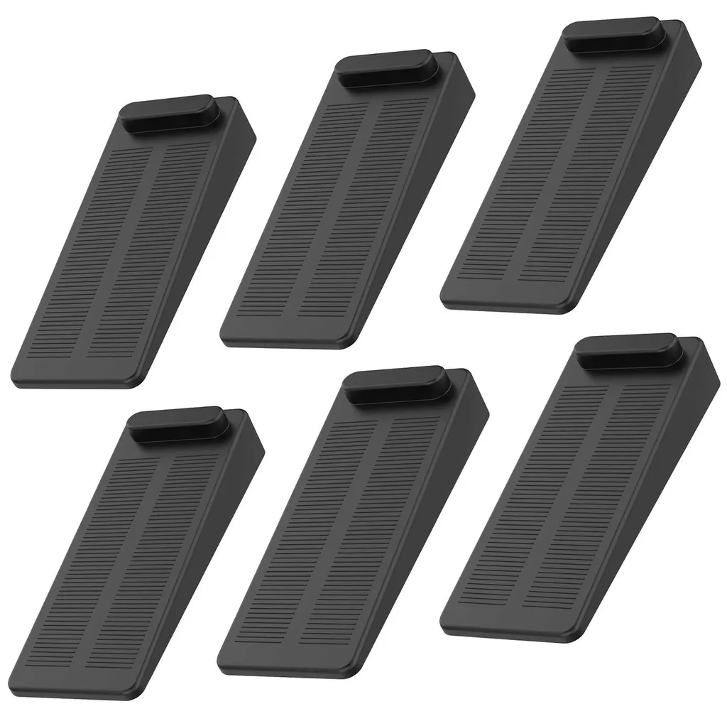 Cale de porte lot de 6 butées de sol pour chambre d'enfant et balcon