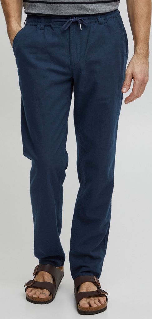 FQ1924 FQBente Herren Leinenshorts lange Hose Leinen Mix mit Kordeln Regular Fit