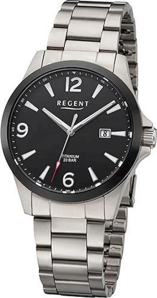 Montre Homme Regent F-1298 Étanche - Bracelet Métallique Haute Qualité