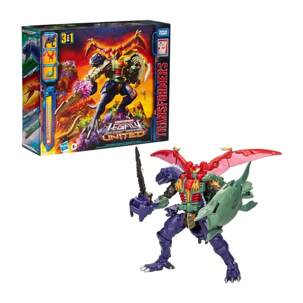 Figurine Transformable Magmatron Beast Wars Universe Legacy United 25cm