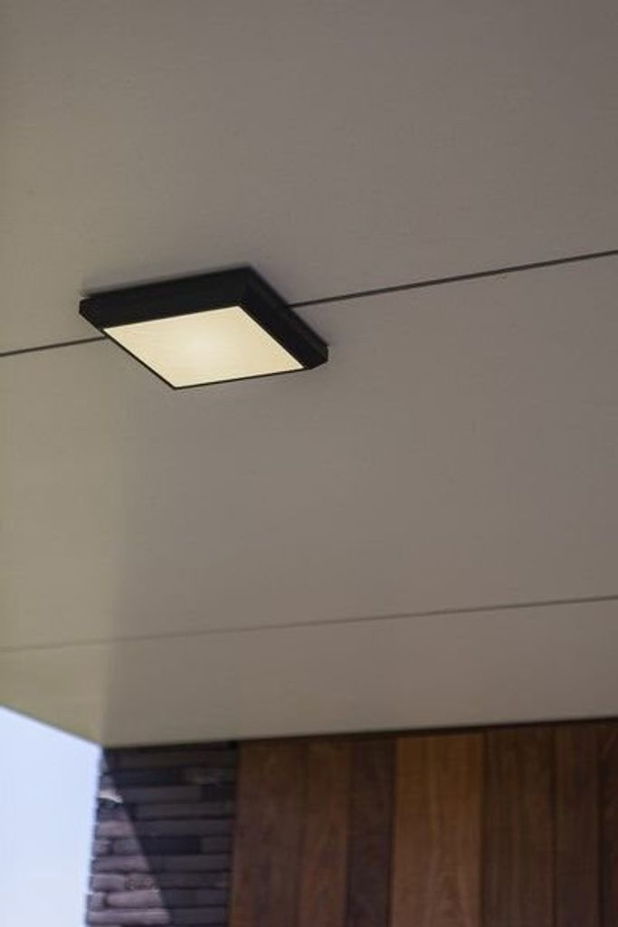 LUTEC Helena LED Aussenleuchte 4000 K 20W IP54 Anthrazit Produktbild 