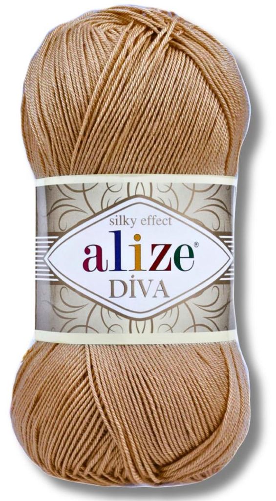 Alize 1x 100g Diva Wolle, Uni, Häkeln, Stricken (369)
