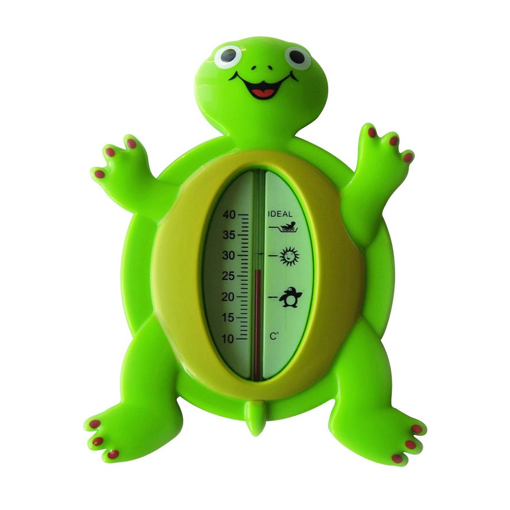 reer Badethermometer 'Schildkröte', quecksilberfrei, 10x13cm (1 Stück)