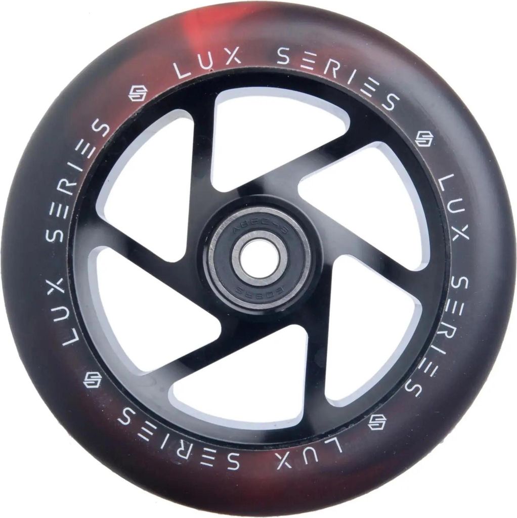 Roues Trottinette - Black Core+Black/Red Image du produit 