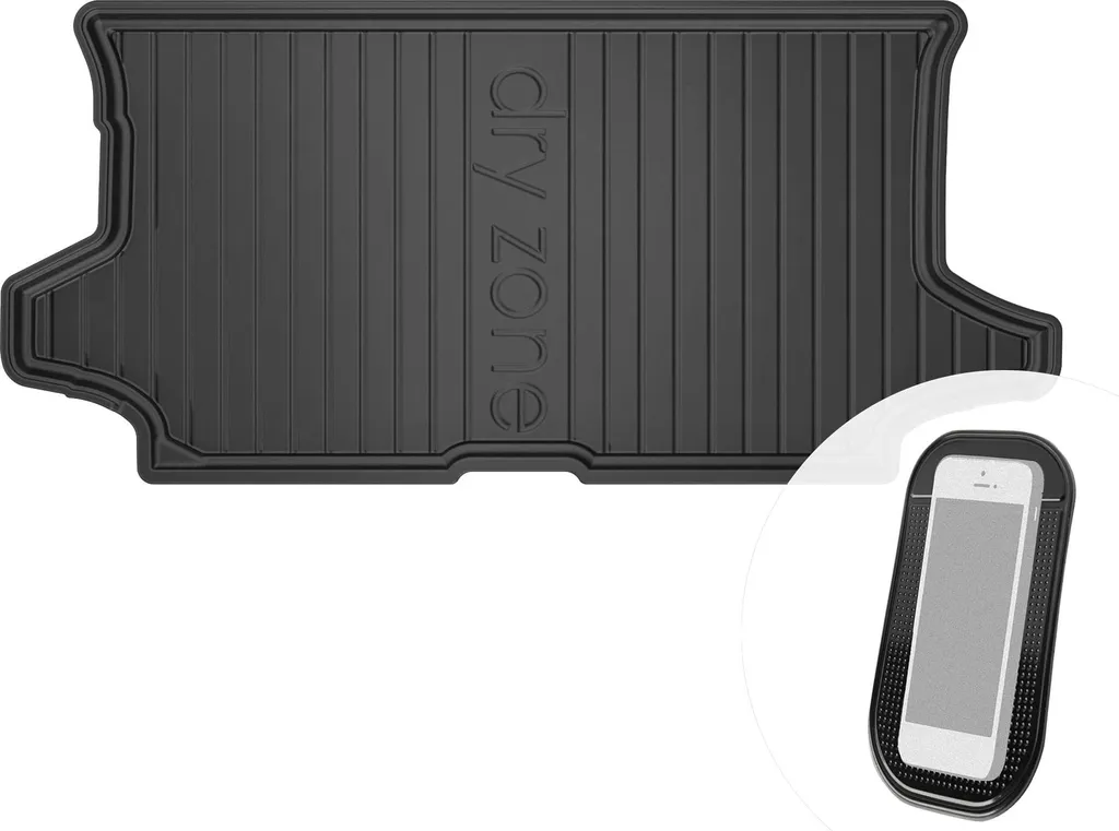 Vasca Baule Gomma Nissan Note I 2006-2012 | Protezione Bagagliaio Su Misura