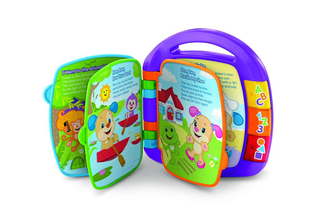 Fisher Price Laugh & Explore Lernspielzeug Wir lernen Reime Produktbild 