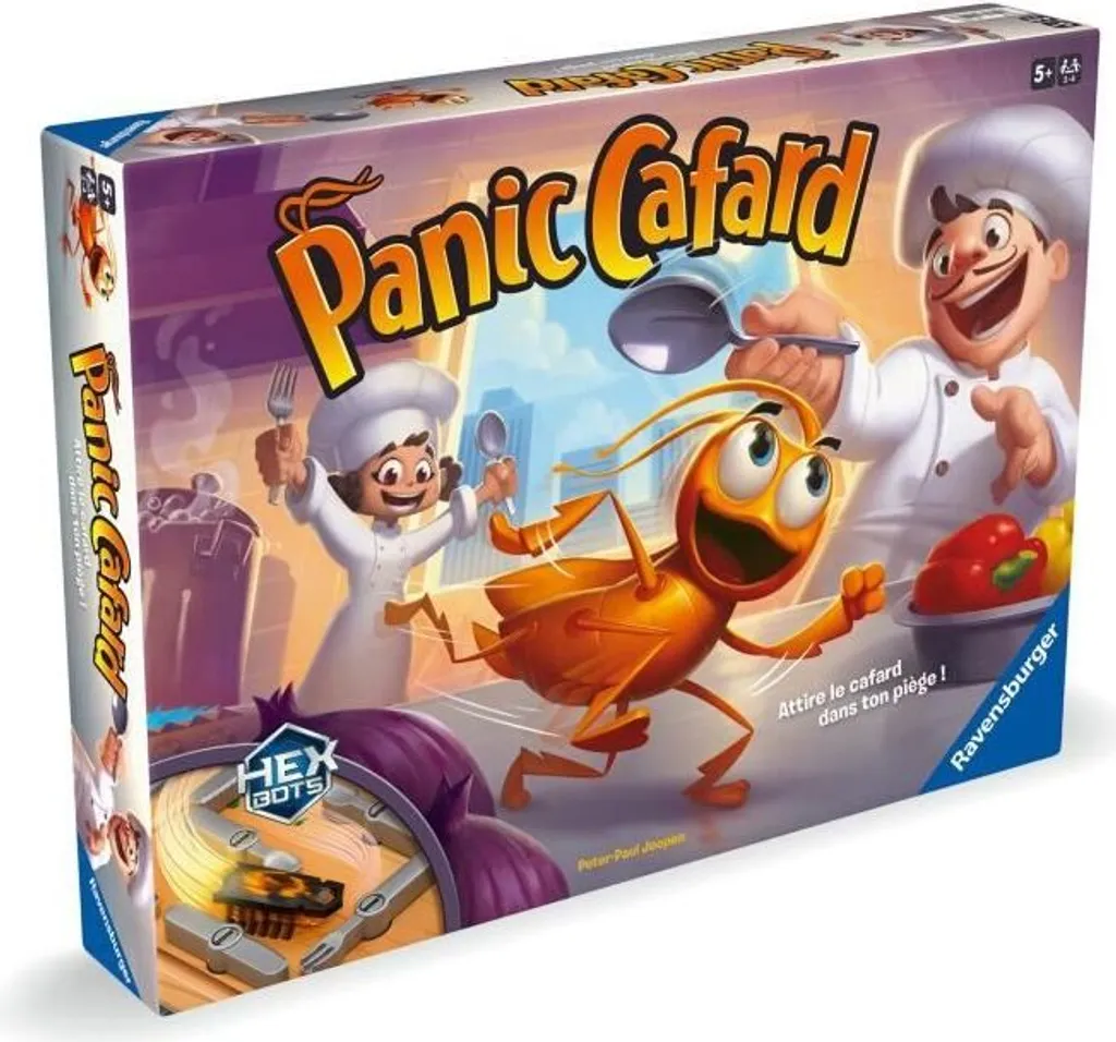 Jeu de Société pour Enfants Cockroach Panic Ravensburger Interactif
