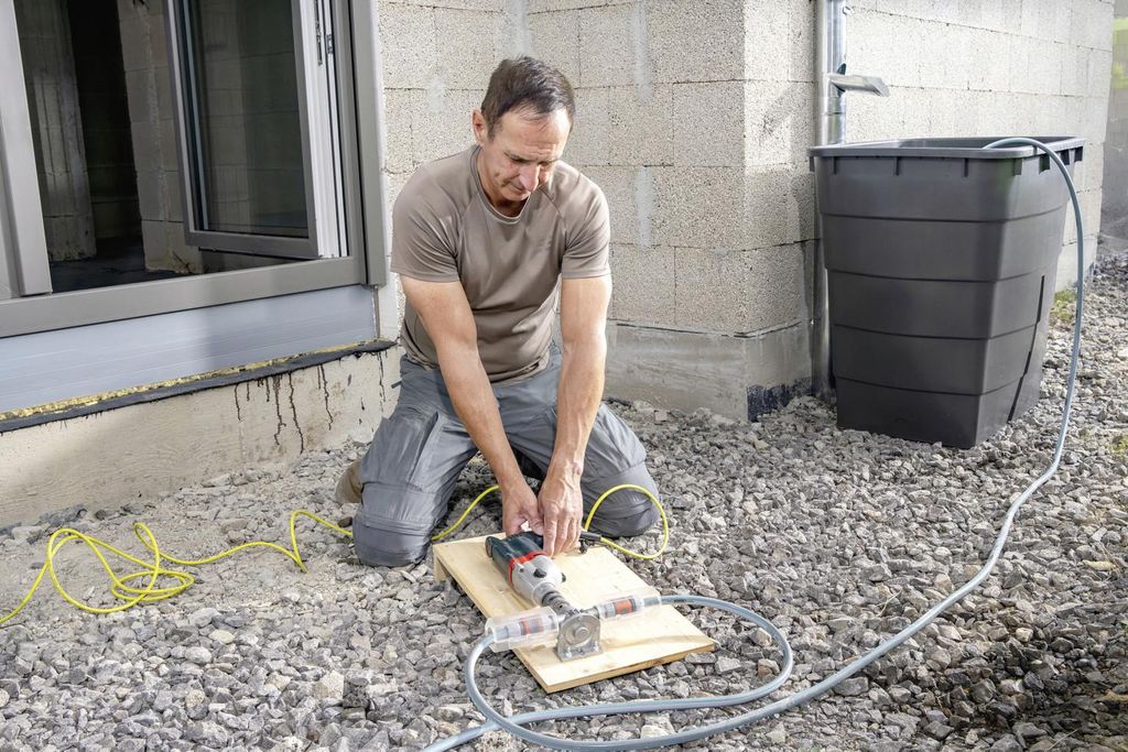 Wolfcraft Bohrmaschinenpumpe Pro Max bis zu 3000 L/h Produktbild 