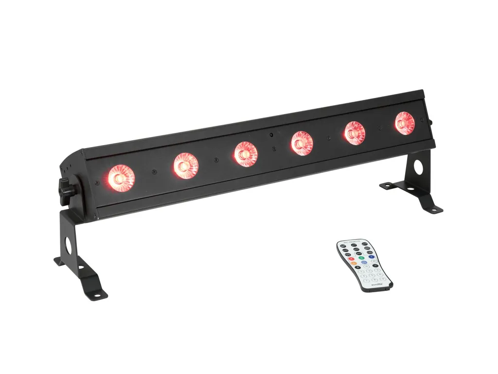 EUROLITE AKKU Bar-6 Entry QCL RGBW avec mélange de couleurs 4-en-1
