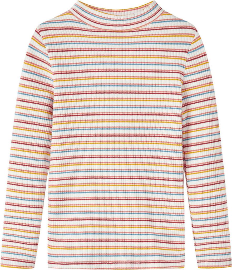 "2026 Aktion"Kinder-Langarmshirt - Modernes und langlebige - Halbrollkragen Ecru 104 Promotion948762 - Arbeitshosen