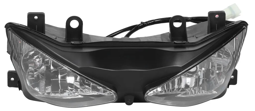Protection de Phare Moto Avant pour Kawasaki Ninja ZX6R Modèles 2003 2004
