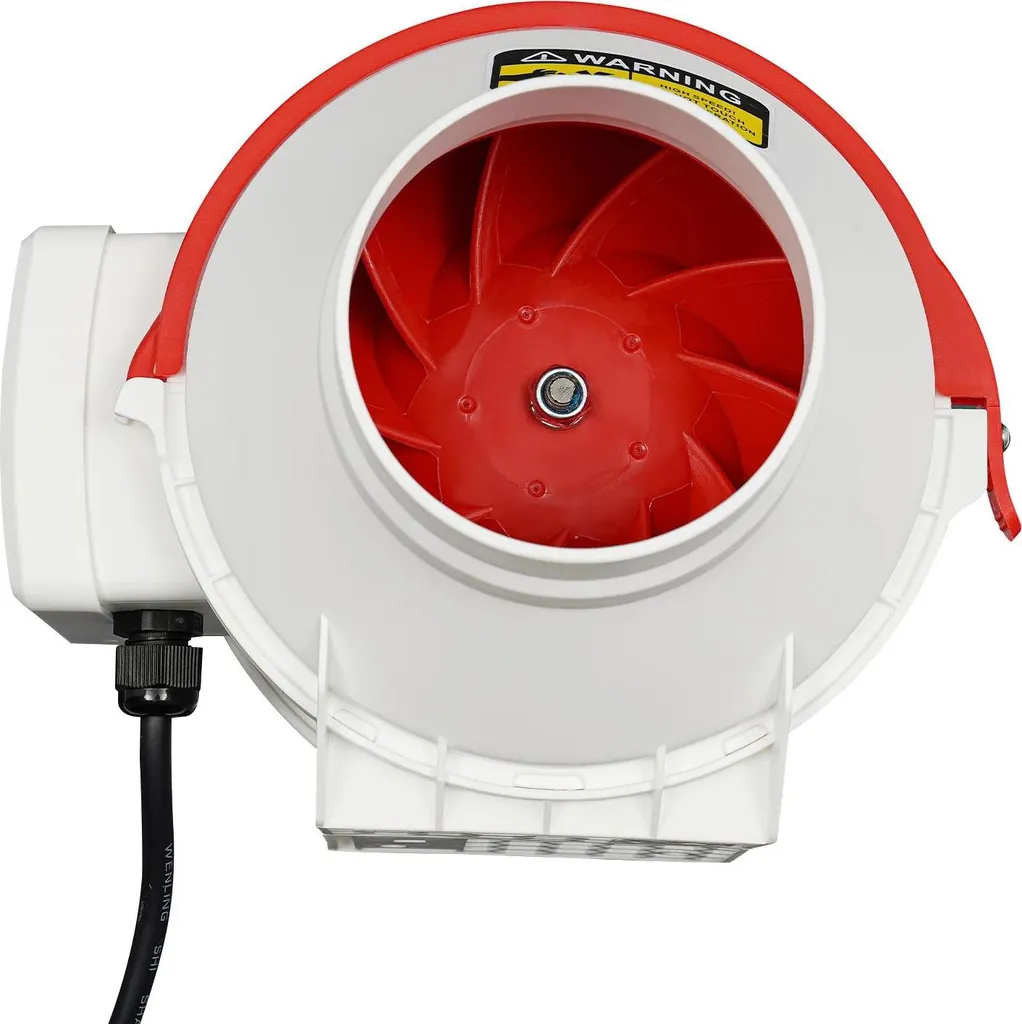 Ventilateur d'extraction blanc 310 m³/h avec télécommande sans fil
