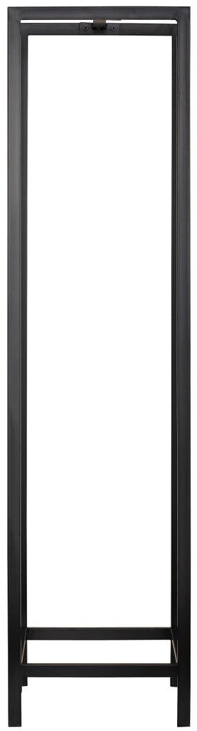 Kaminholzregal Metall Schwarz