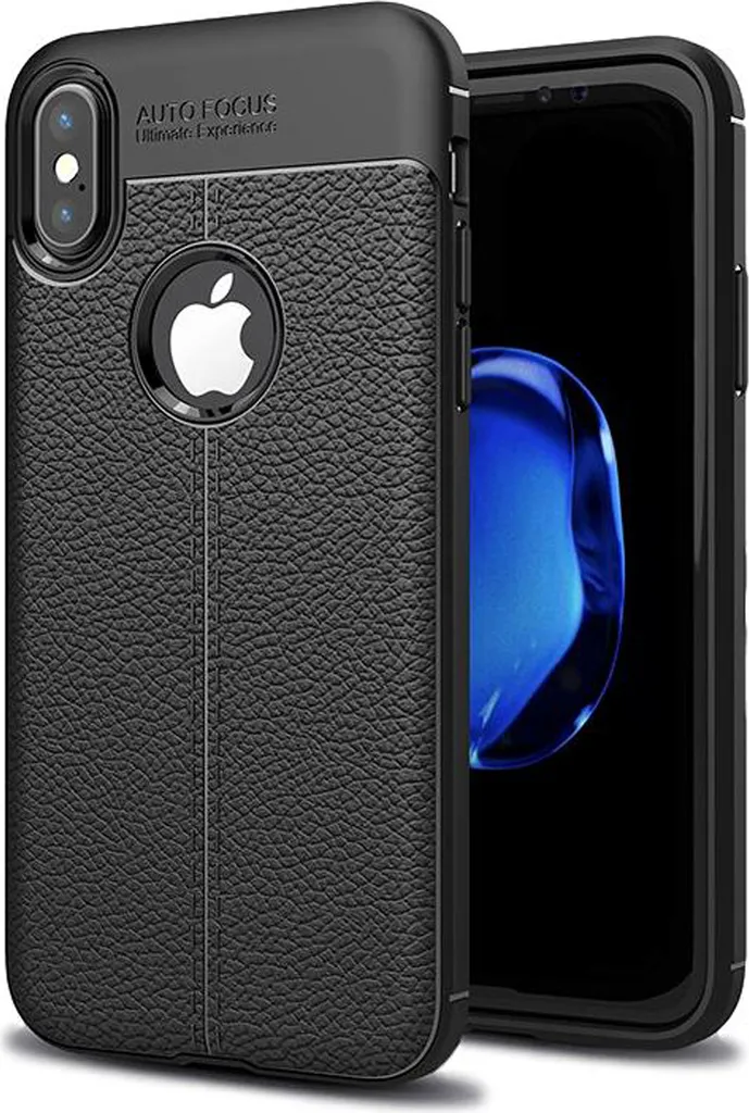 Custodia iPhone XS Max Nera TPU - Protezione Economica e Duratura