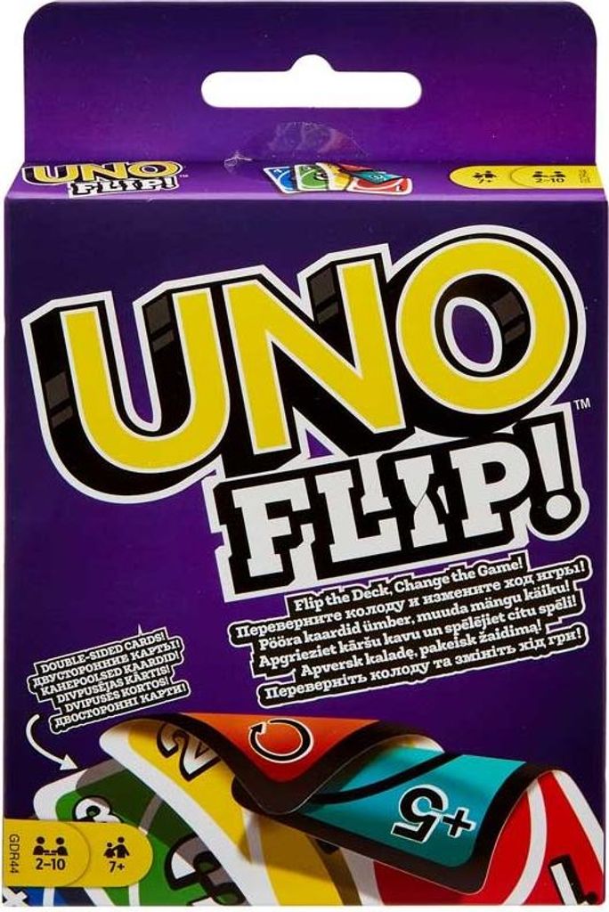 Mattel Games UNO Flip, Kartenspiel, 7 Jahr(e) Produktbild 